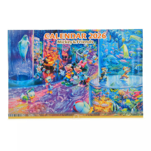 JDS - Calendar & Planner 2026 x Mickey & Friends Wall Calendar (Release Date: Aug 5, 2025)