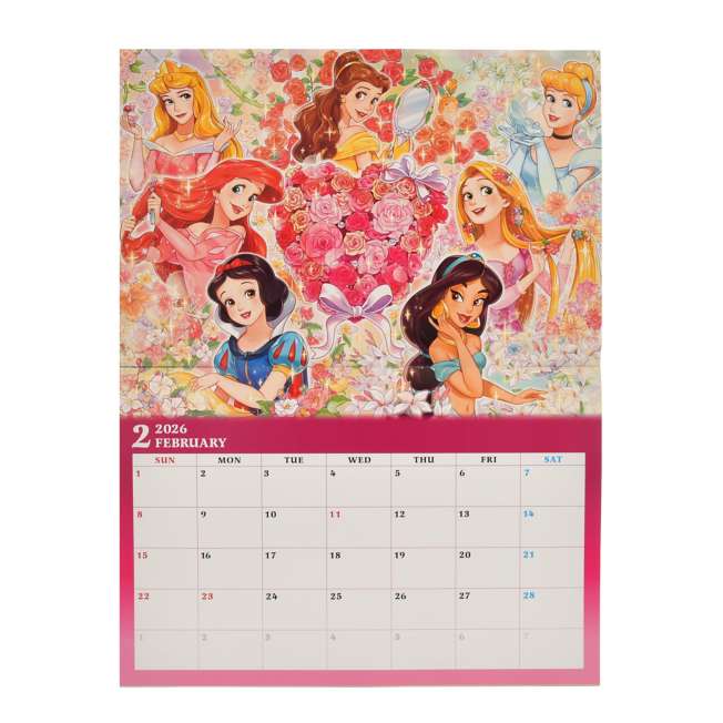 JDS - Calendar & Planner 2026 x Disney Character Wall Calendar (Release Date: Aug 5, 2025)