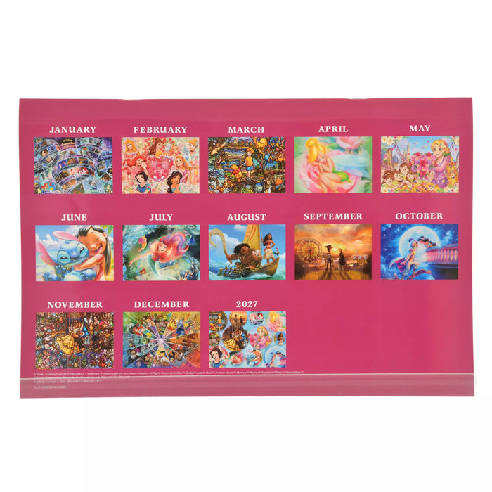 JDS - Calendar & Planner 2026 x Disney Character Wall Calendar (Release Date: Aug 5, 2025)