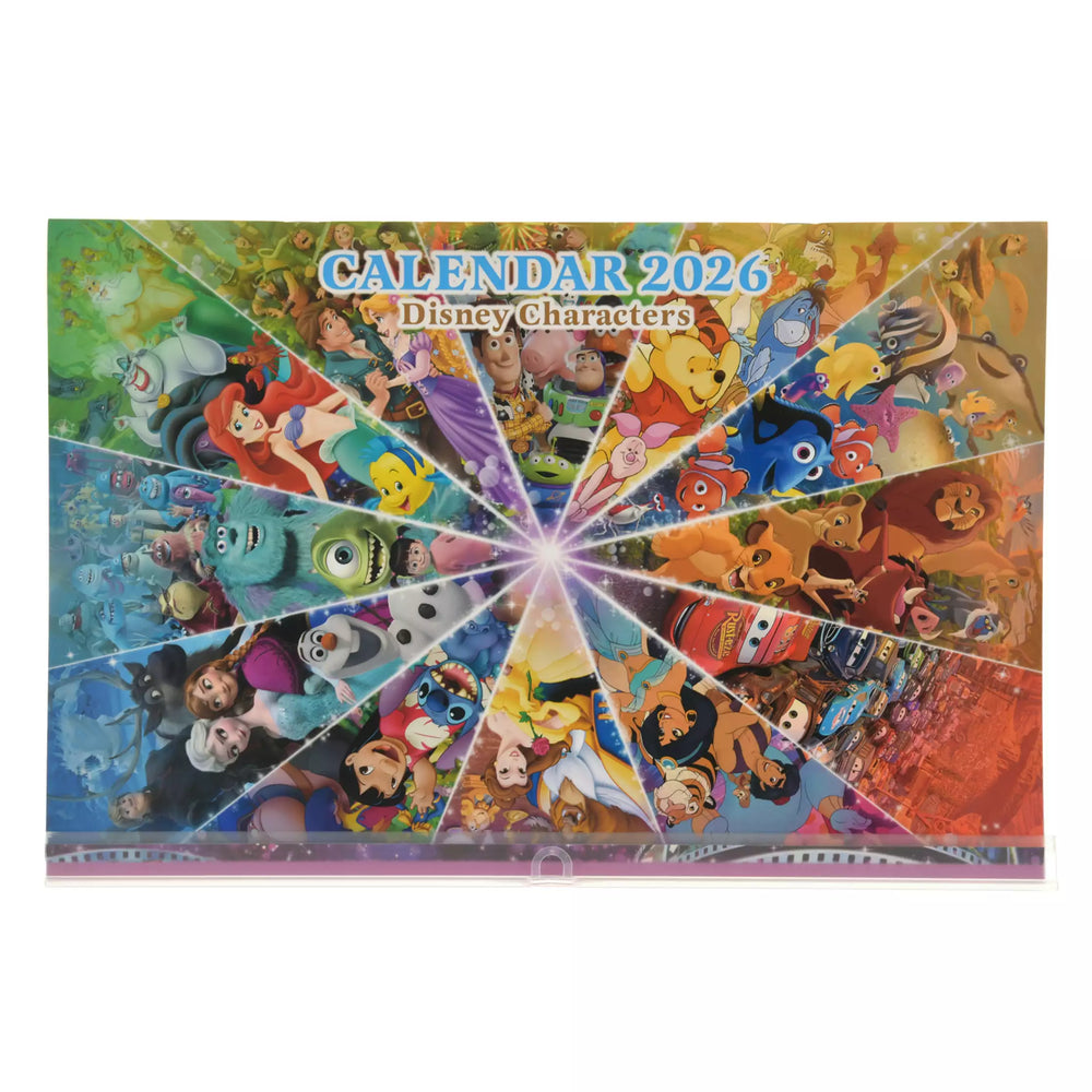 JDS - Calendar & Planner 2026 x Disney Character Wall Calendar (Release Date: Aug 5, 2025)