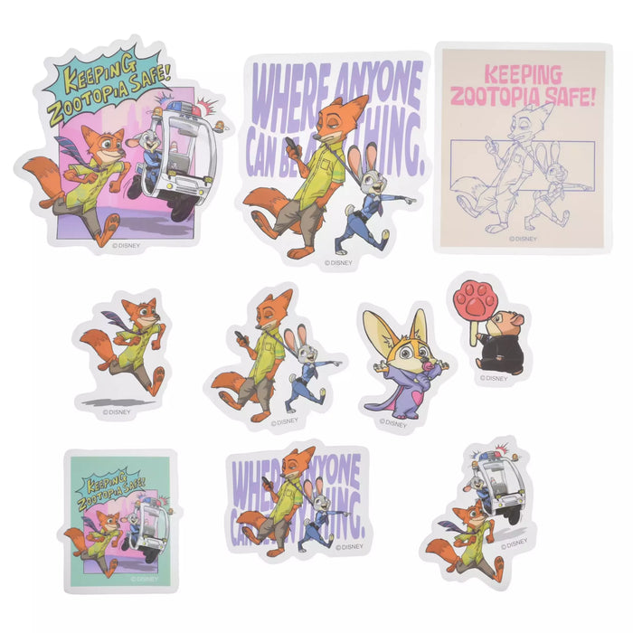 JDS - Zootopia Comic Style x ZOOTOPIA COMIC STYLE Clear Peel and Stick Stickers (Release Date: Aug 5, 2025)