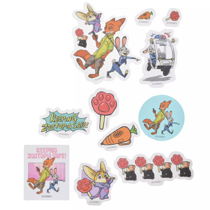 JDS - Zootopia Comic Style x ZOOTOPIA COMIC STYLE Clear Peel and Stick Stickers (Release Date: Aug 5, 2025)