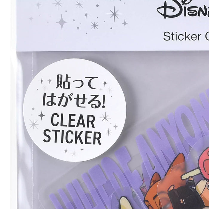JDS - Zootopia Comic Style x ZOOTOPIA COMIC STYLE Clear Peel and Stick Stickers (Release Date: Aug 5, 2025)