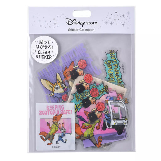JDS - Zootopia Comic Style x ZOOTOPIA COMIC STYLE Clear Peel and Stick Stickers (Release Date: Aug 5, 2025)