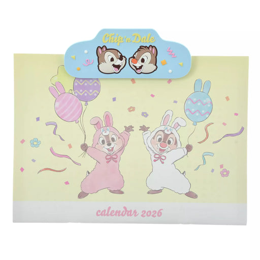 JDS - Calendar & Planner 2026 x Chip & Dale "Costume" Wall Calendar with Clip (Release Date: Aug 5, 2025)