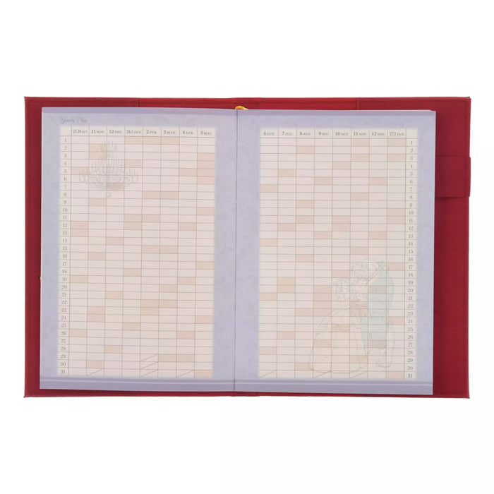 JDS - Calendar & Planner 2026 x Beauty and the Beast "Embossed" B6 Planner/Schedule Book (Release Date: Aug 5, 2025)