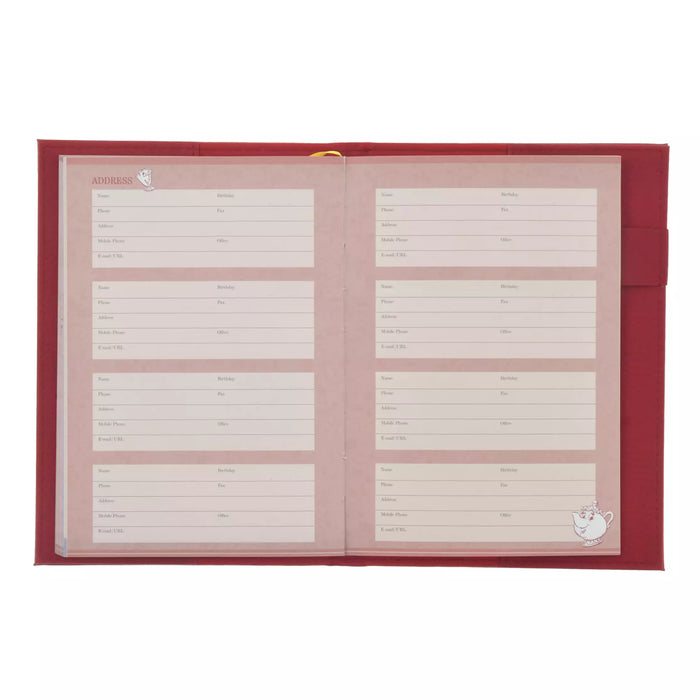 JDS - Calendar & Planner 2026 x Beauty and the Beast "Embossed" B6 Planner/Schedule Book (Release Date: Aug 5, 2025)