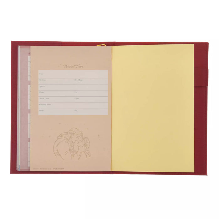 JDS - Calendar & Planner 2026 x Beauty and the Beast "Embossed" B6 Planner/Schedule Book (Release Date: Aug 5, 2025)