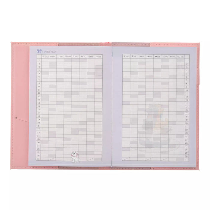 JDS - Calendar & Planner 2026 x The Aristocats Metallic B6 Planner/Schedule Book (Release Date: Aug 5, 2025) (Copy)