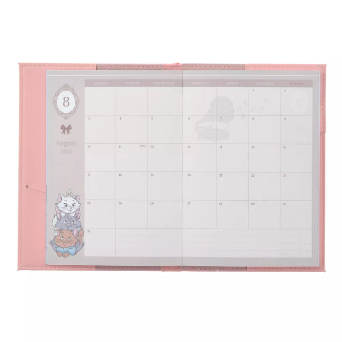 JDS - Calendar & Planner 2026 x The Aristocats Metallic B6 Planner/Schedule Book (Release Date: Aug 5, 2025) (Copy)