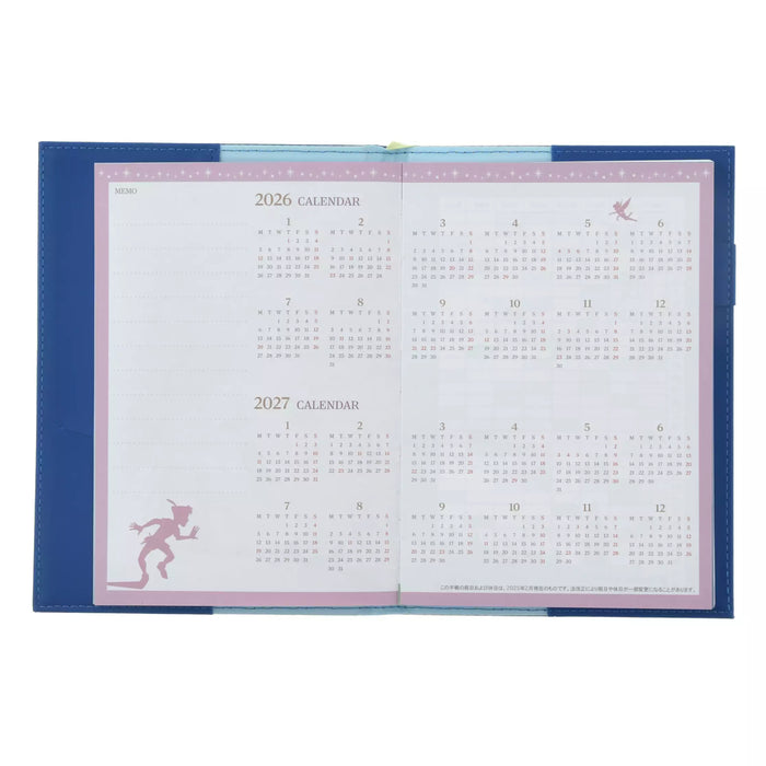 JDS - Calendar & Planner 2026 x Peter Pan "Embossed" B6 Planner/Schedule Book (Release Date: Aug 5, 2025)