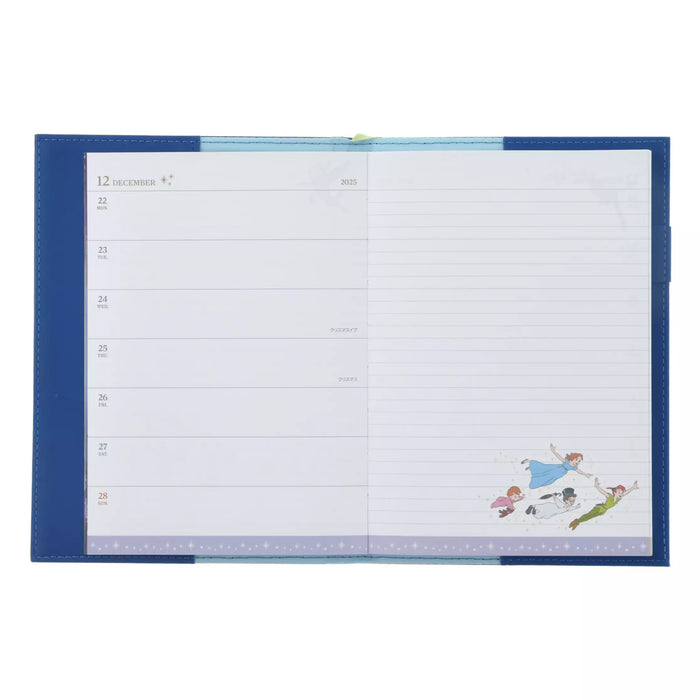 JDS - Calendar & Planner 2026 x Peter Pan "Embossed" B6 Planner/Schedule Book (Release Date: Aug 5, 2025)