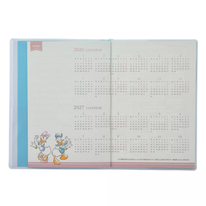 JDS - Calendar & Planner 2026 x Donald & Friends B6 Planner/Schedule Book (Release Date: Aug 5, 2025)