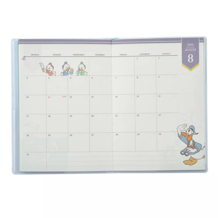 JDS - Calendar & Planner 2026 x Donald & Friends B6 Planner/Schedule Book (Release Date: Aug 5, 2025)