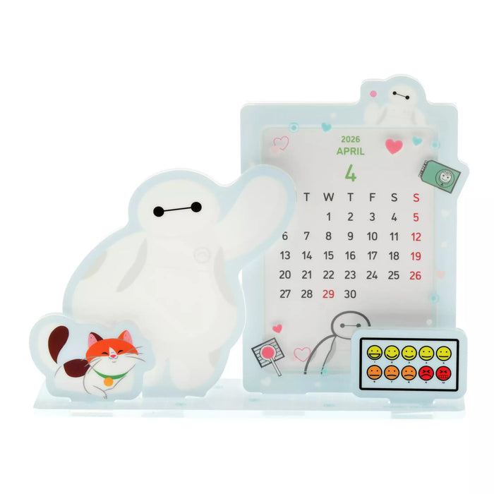 JDS - Calendar & Planner 2026 x Baymax & Mochi "Acrylic" Desk Calendar (Release Date: Aug 5, 2025)