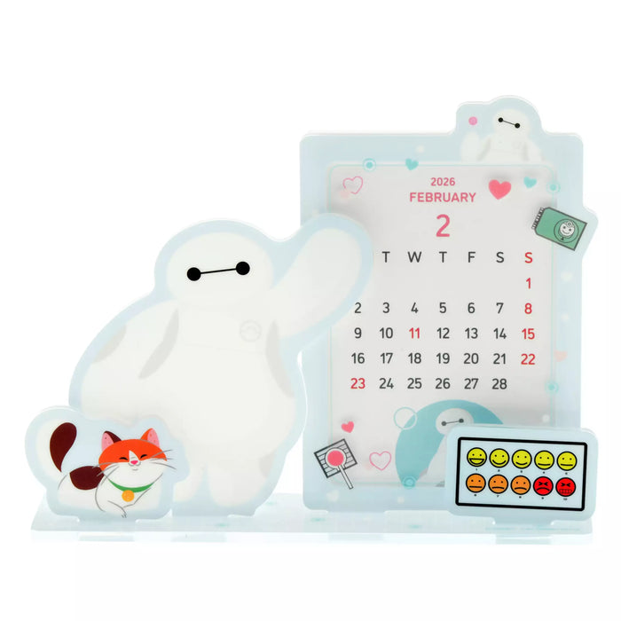 JDS - Calendar & Planner 2026 x Baymax & Mochi "Acrylic" Desk Calendar (Release Date: Aug 5, 2025)