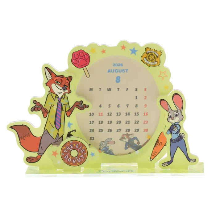 JDS - Calendar & Planner 2026 x Judy Hopps & Nick Wilde "Acrylic" Desk Calendar (Release Date: Aug 5, 2025)