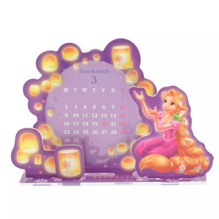 JDS - Calendar & Planner 2026 x Rapunzel & Pascal "Acrylic" Desk Calendar (Release Date: Aug 5, 2025)