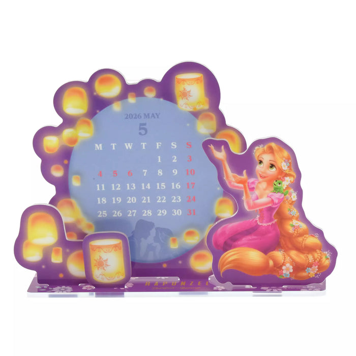 JDS - Calendar & Planner 2026 x Rapunzel & Pascal "Acrylic" Desk Calendar (Release Date: Aug 5, 2025)