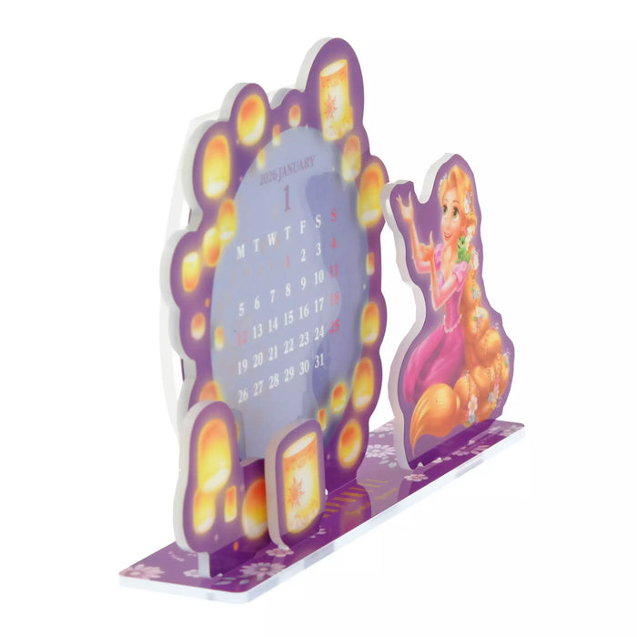 JDS - Calendar & Planner 2026 x Rapunzel & Pascal "Acrylic" Desk Calendar (Release Date: Aug 5, 2025)