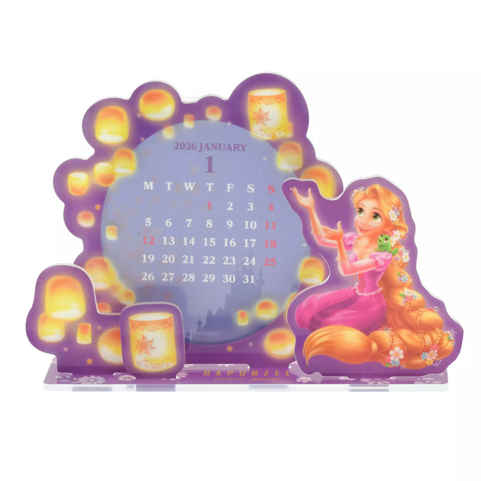JDS - Calendar & Planner 2026 x Rapunzel & Pascal "Acrylic" Desk Calendar (Release Date: Aug 5, 2025)