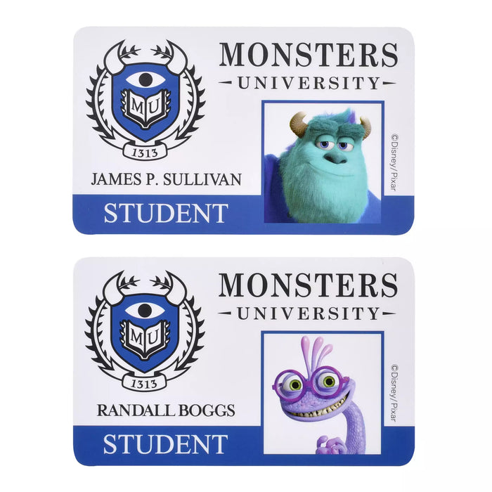 JDS - Sticker Collection x Monsters University Student ID Style Stickers