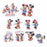 JDS - Sticker Collection x Mickey & Friends "Peel and Stick" Die Cut Clear Stickers
