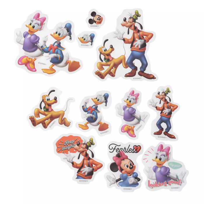 JDS - Sticker Collection x Mickey & Friends "Peel and Stick" Die Cut Clear Stickers
