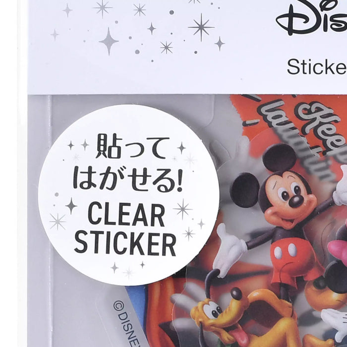 JDS - Sticker Collection x Mickey & Friends "Peel and Stick" Die Cut Clear Stickers