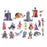 JDS - Sticker Collection x Disney Villains "Peel and Stick" Die Cut Clear Stickers