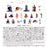 JDS - Sticker Collection x Disney Villains "Peel and Stick" Die Cut Clear Stickers