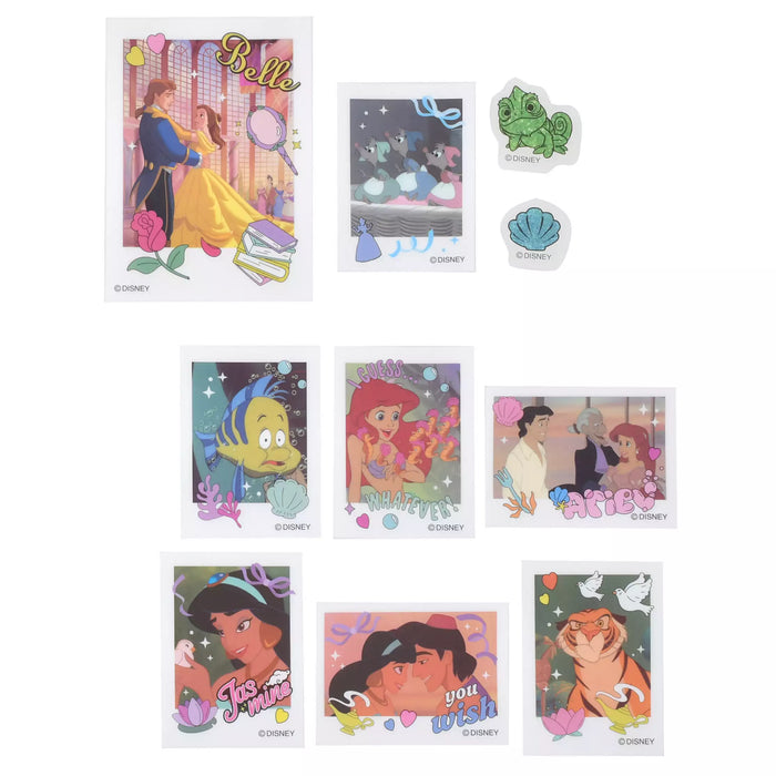 JDS - Sticker Collection x Disney Character Instant Photo Style "Peel and Stick" Die Cut Clear Stickers