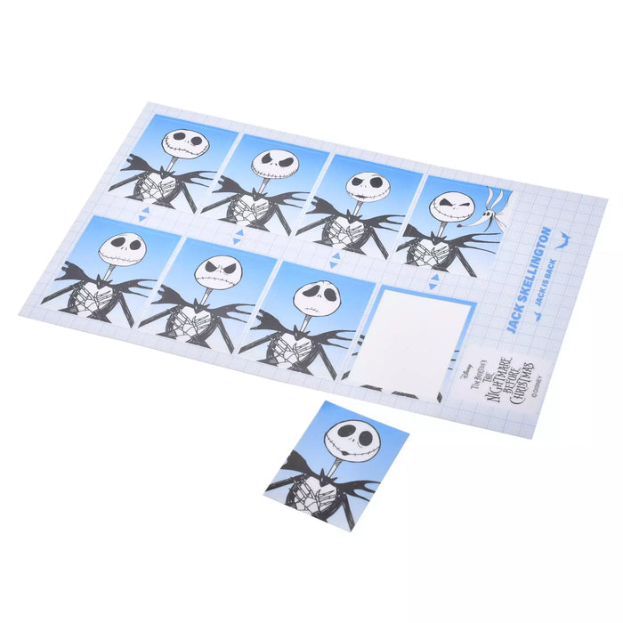 JDS -  2025 Tim Burton's The Nightmare Before Christmas x Jack Skellington ID Photo Style Stickers (Release Date: Sept 16, 2025)