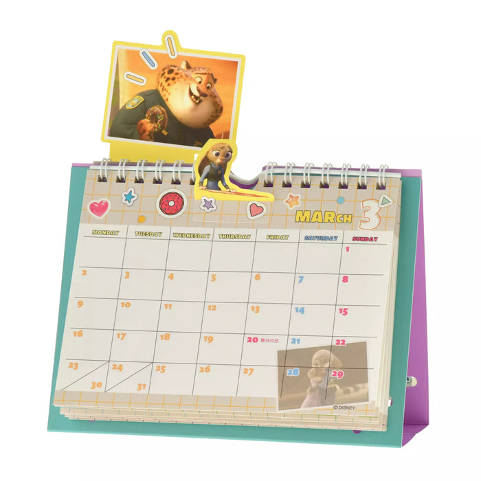 JDS - Calendar & Planner 2026 x Zootopia Memories "Pop-Up" Desk Calendar (Release Date: Aug 5, 2025)