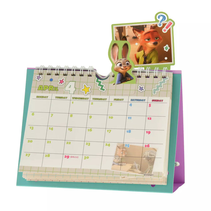 JDS - Calendar & Planner 2026 x Zootopia Memories "Pop-Up" Desk Calendar (Release Date: Aug 5, 2025)