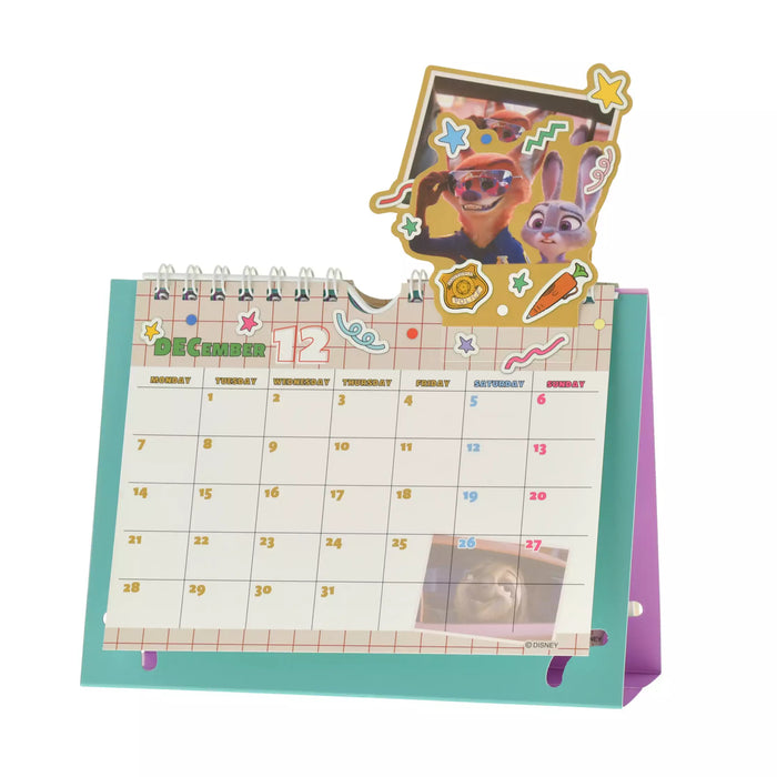 JDS - Calendar & Planner 2026 x Zootopia Memories "Pop-Up" Desk Calendar (Release Date: Aug 5, 2025)