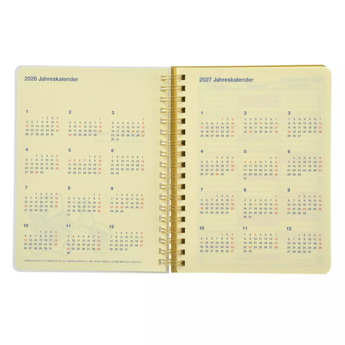 JDS - Calendar & Planner 2026 x Winnie the Pooh, Piglet, and Eeyore Rollbahn Diary L Planner/Schedule Book (Release Date: Aug 5, 2025)