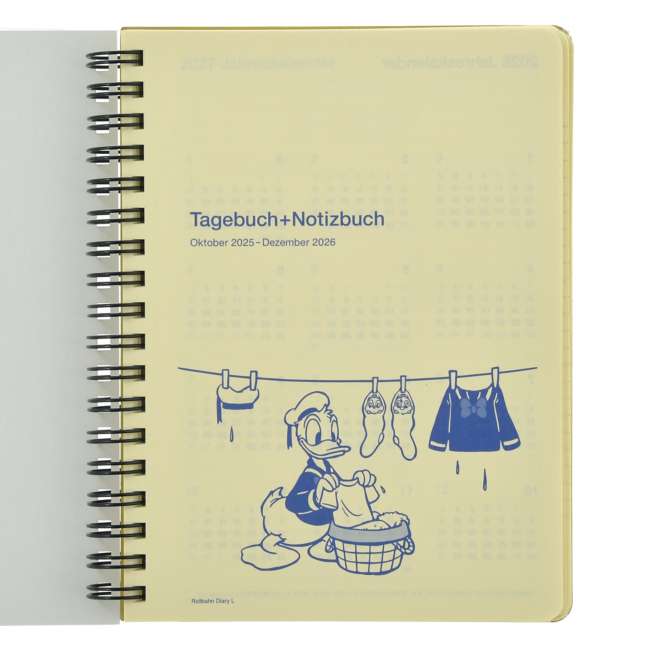 JDS - Calendar & Planner 2026 x Donald & Friends Rollbahn Diary L Planner/Schedule Book (Release Date: Aug 5, 2025)