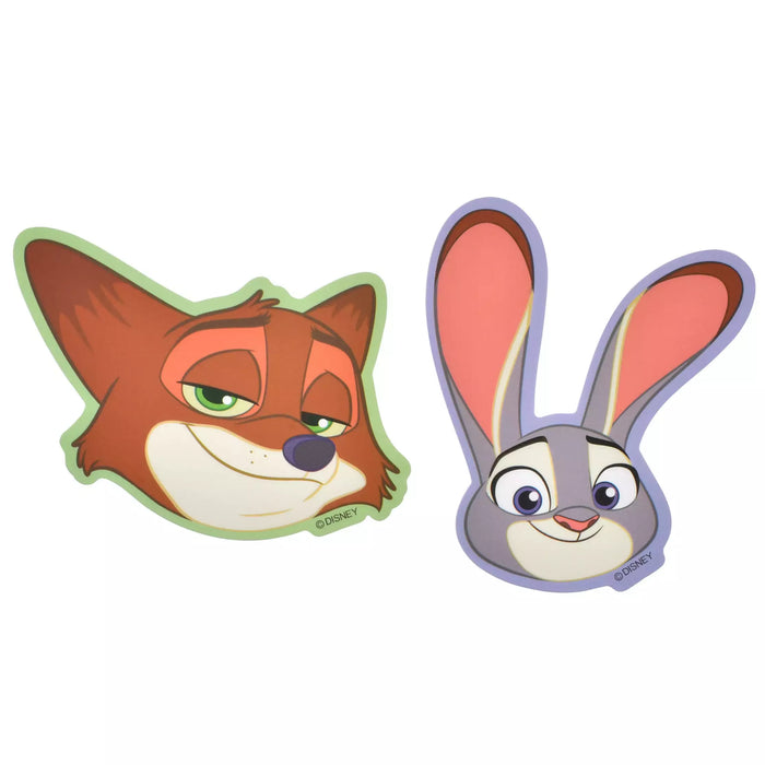 JDS - Sticker Collection x Judy Hopps, Nick Wilde, Finnick Sticker Die Cut Face Stickers
