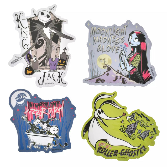 JDS - Sticker Collection x Tim Burton's The Nightmare Before Christmas Logo Die-Cut Stickers