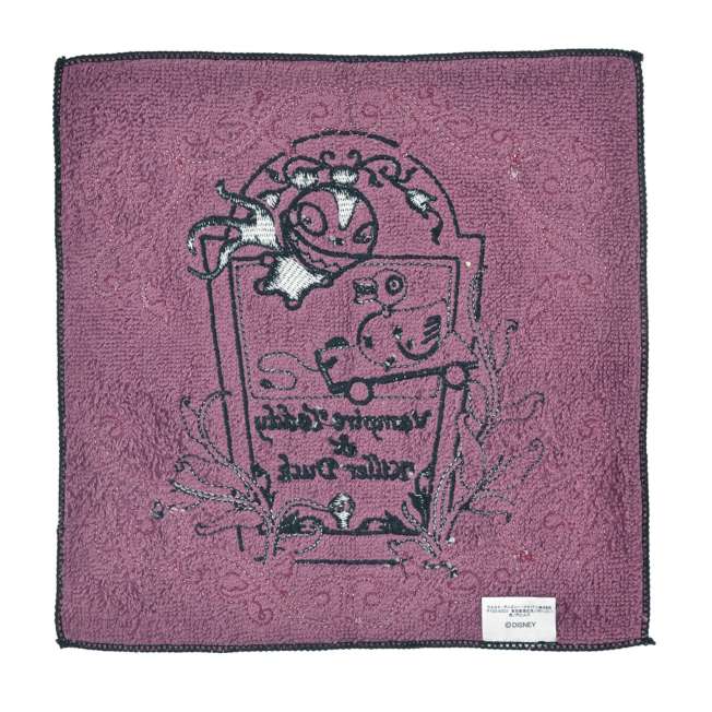 JDS -  2025 Tim Burton's The Nightmare Before Christmas x Vampire Teddy & Killer Duck Embroidery Name Mini Towel (Release Date: Sept 16, 2025)