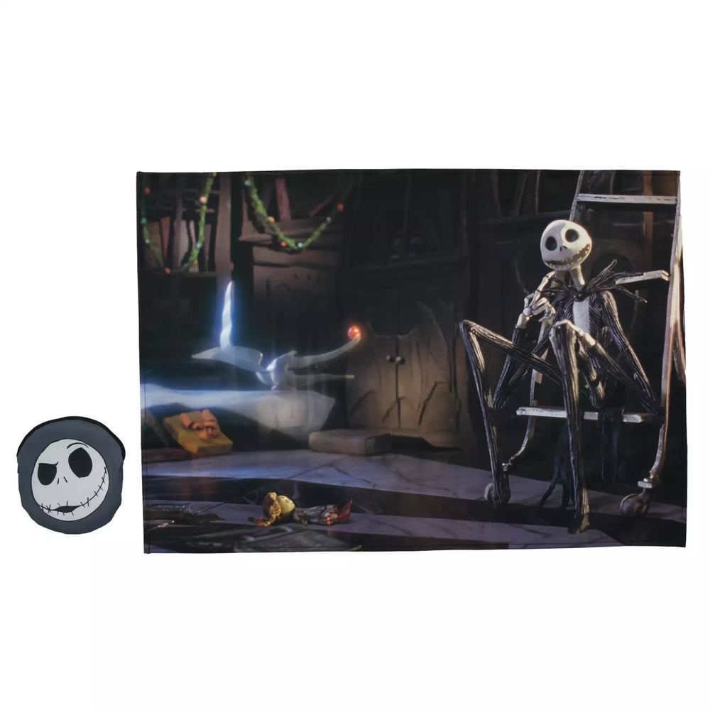JDS -  Jack Skellington & Zero "Moment" Picnic Blanket in Pouch  (Release Date: Aug 19, 2025)