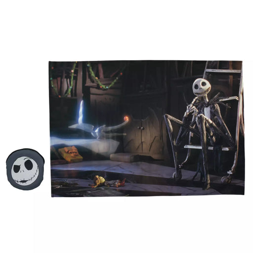 JDS -  Jack Skellington & Zero "Moment" Picnic Blanket in Pouch  (Release Date: Aug 19, 2025)