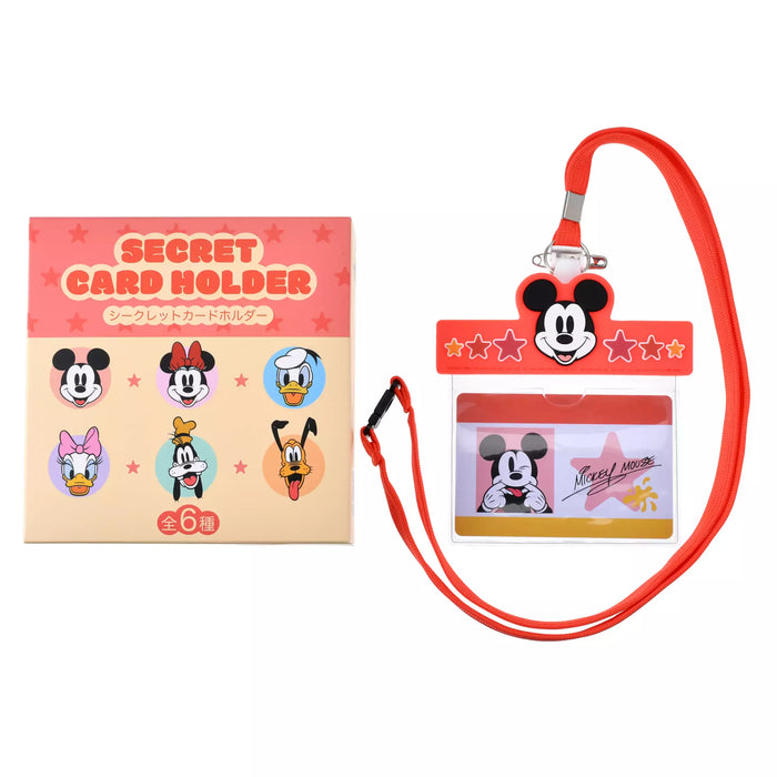 JDS - Mickey & Friends Secret Card Holder with Card and Strap (Release Date: July 29, 2025)