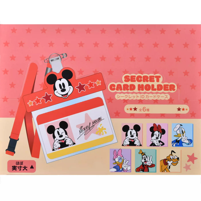 JDS - Mickey & Friends Secret Card Holder with Card and Strap (Release Date: July 29, 2025)