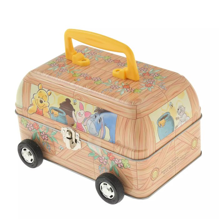 JDS - Even Green x Winnie the Pooh & Friends Waffle Cookies in a Tin Bus (Release Date: Jul 29, 2025)
