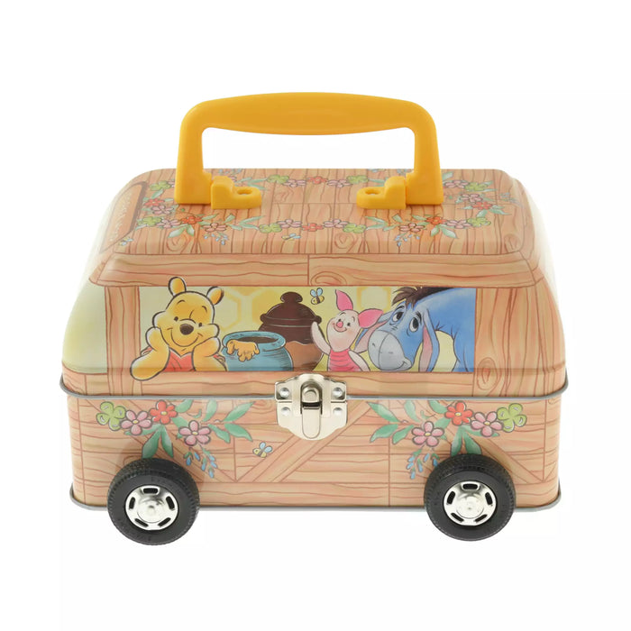 JDS - Even Green x Winnie the Pooh & Friends Waffle Cookies in a Tin Bus (Release Date: Jul 29, 2025)