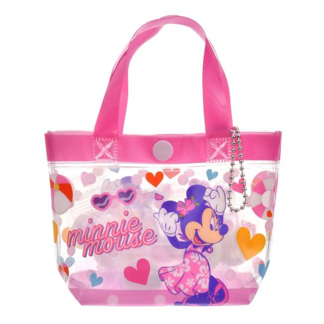 JDS - Ever Green x Minnie Mouse Tablet in Bag Mini Clear with Chain