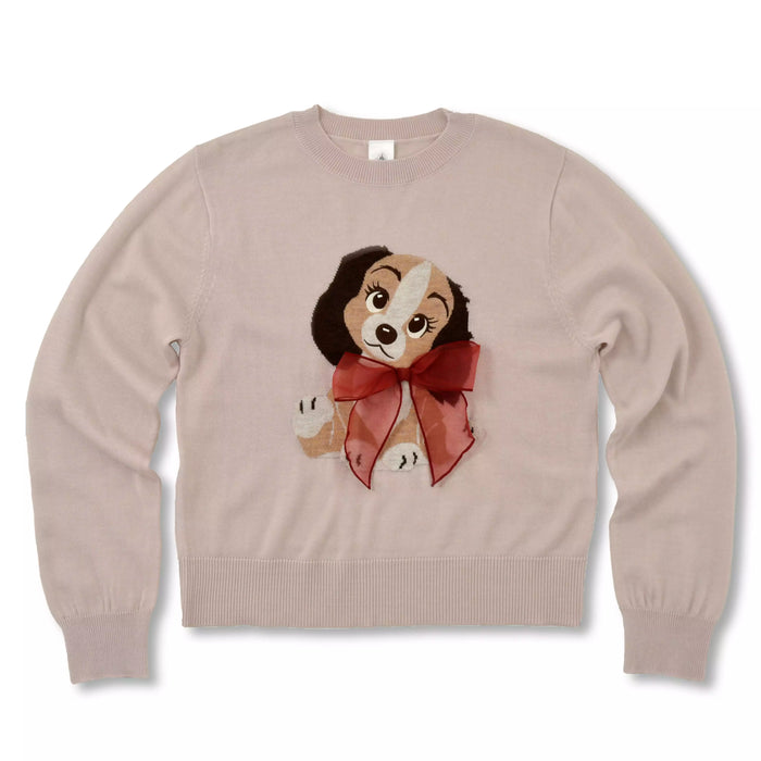 JDS -  Lady and the Tramp 70h Anniversary x Lady Long Sleeve Sweater for Adults (Release Date: Sept 9, 2025)