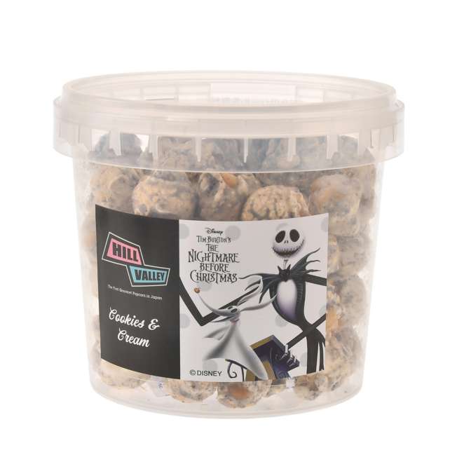JDS -  2025 Tim Burton's The Nightmare Before Christmas x [HillValley] Jack Skellington & Zero Cookies & Cream Popcorn (Release Date: Sept 16, 2025)
